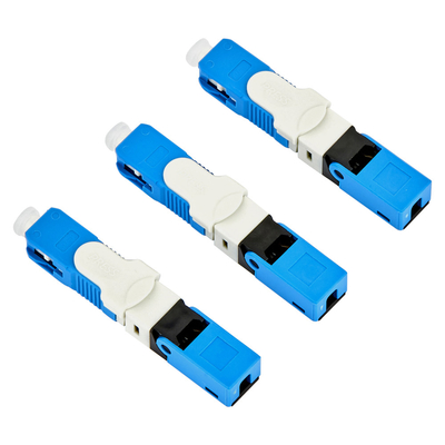 SC UPC Type Optical Quick Assembly Connector For FTTH