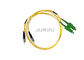 FC type Fiber Optic Patch Cord, simplex fiber optic patch cord 1M 2.0mm