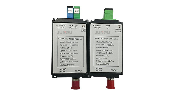 Bộ thu quang Ftth Catv thụ động với bộ lọc 1550nm